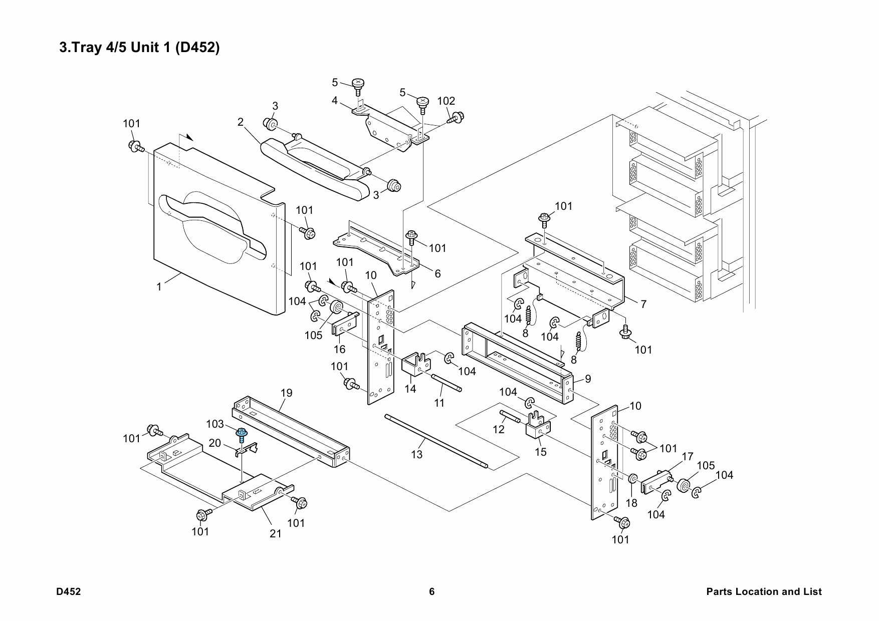 RICOH Options D452 LCIT-RT5030 Parts Catalog PDF download-3 RICOH Options D452 LCIT-RT5030 Parts Catalog PDF download-3